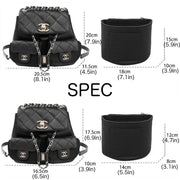 Backpack Organizer Insert for Chanel Duma Backpack Felt Bag Organizer Bag In Bag