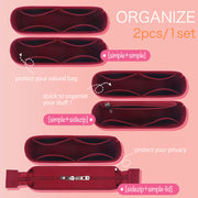 Felt Purse Organizer Insert for Mollie Tote Bag Organizer