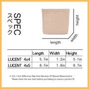 Felt Purse Organizer Insert for ISSEY MIYAKE LUCENT Tote Bag Insert Organizers