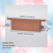 Nylon Wallet Insert + PU Chain Set Turn Your Long Wallet Into a Chic Shoulder Bag