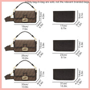 Felt Bag Organizer Insert for Fendi BAGUETTE Shoulder Bag In Bag Organizer