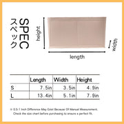 Felt Purse Organizer Insert for Goyard Tote Handbag Insert