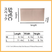 Filz-Taschen-Organizer-Einsatz für Longchamp Tote Organizer