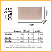 Felt Purse Organizer Insert for Muji Jute Bag Tote Handbag Insert Organizers