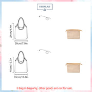 Suede Tote Bag Organizer Insert for miumiu Tote Organizer Inserts