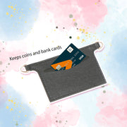 PU Wallet Insert Turn Your Card Wallet Into a Chic Shoulder Bag