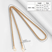 Nylon Wallet Insert + PU Chain Set Turn Your Long Wallet Into a Chic Shoulder Bag