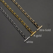 Turn Your Wallet Into a Chic Crossbody – Felt Insert + Gold Chain Set