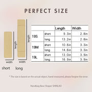 Base Shaper for Chanel 19bags Shoulder Bag Bottom Shaper Felt Bag Shaper Insert - SHINLAD