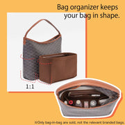 Felt Bag Organizer Insert for Goyard Hobo Shoulder Organizer Inserts - SHINLAD